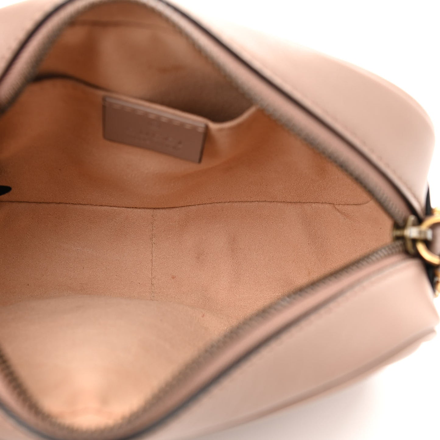 Calfskin Matelasse Mini GG Marmont Chain Shoulder Bag Porcelain Rose