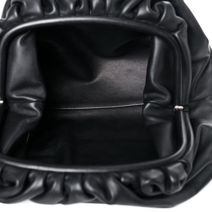 Bottega Veneta Smooth Butter Calf The Pouch Oversized Clutch Black 5 of 22