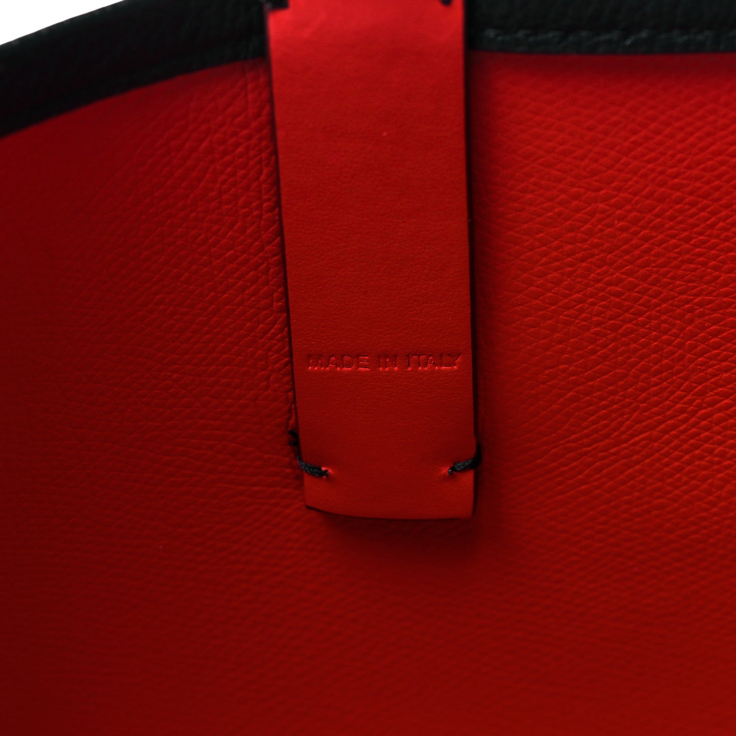 Calfskin Spikes East West Cabata Tote Black