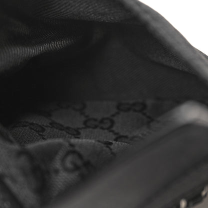 Gucci GG Monogram Double Pocket Belt Bag Black 6 of 13