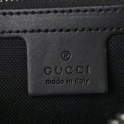 Gucci Soft GG Supreme Monogram Web Belt Bag Black Grey 6 of 9