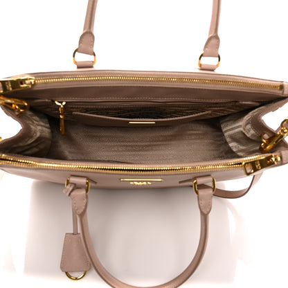 Prada Saffiano Medium Galleria Double Zip Tote Cammeo 5 of 11