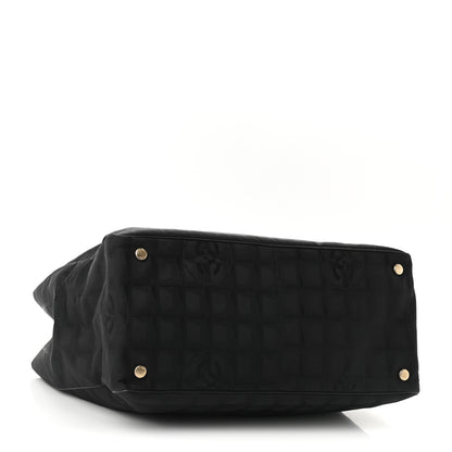 Chanel Nylon Medium Travel Tote Black 4 of 9