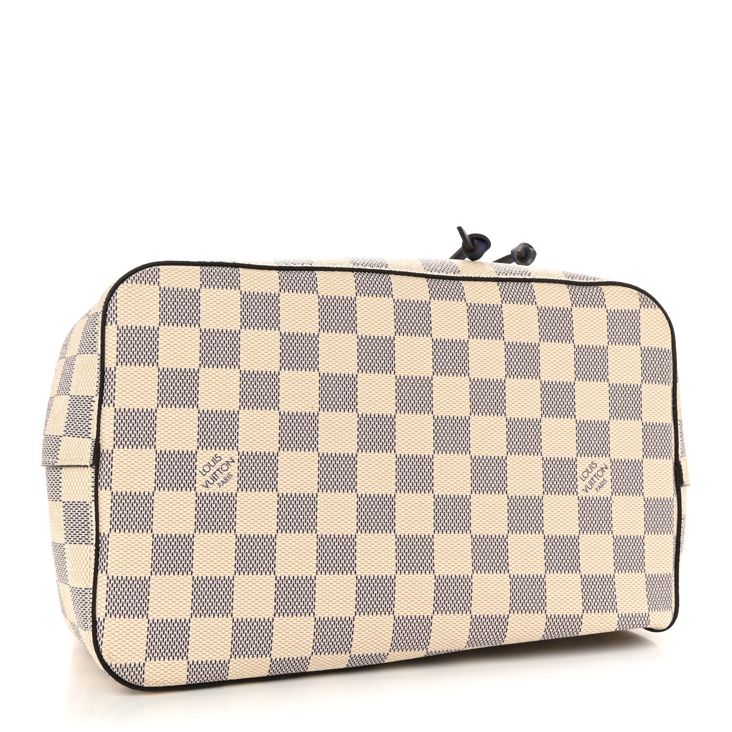 Louis Vuitton Damier Azur Braided Neonoe MM Blue 4 of 10