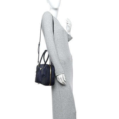 Prada Re-Nylon Saffiano Medium Re-Edition 1978 Two Handle Bag Bleu 2 of 11