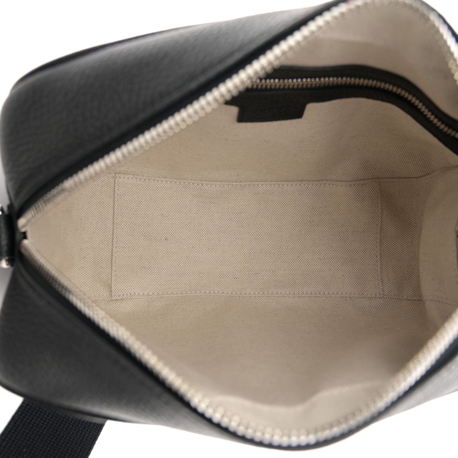 Gucci Piuma Calfskin Jumbo GG Embossed Messenger Bag Black 5 of 12