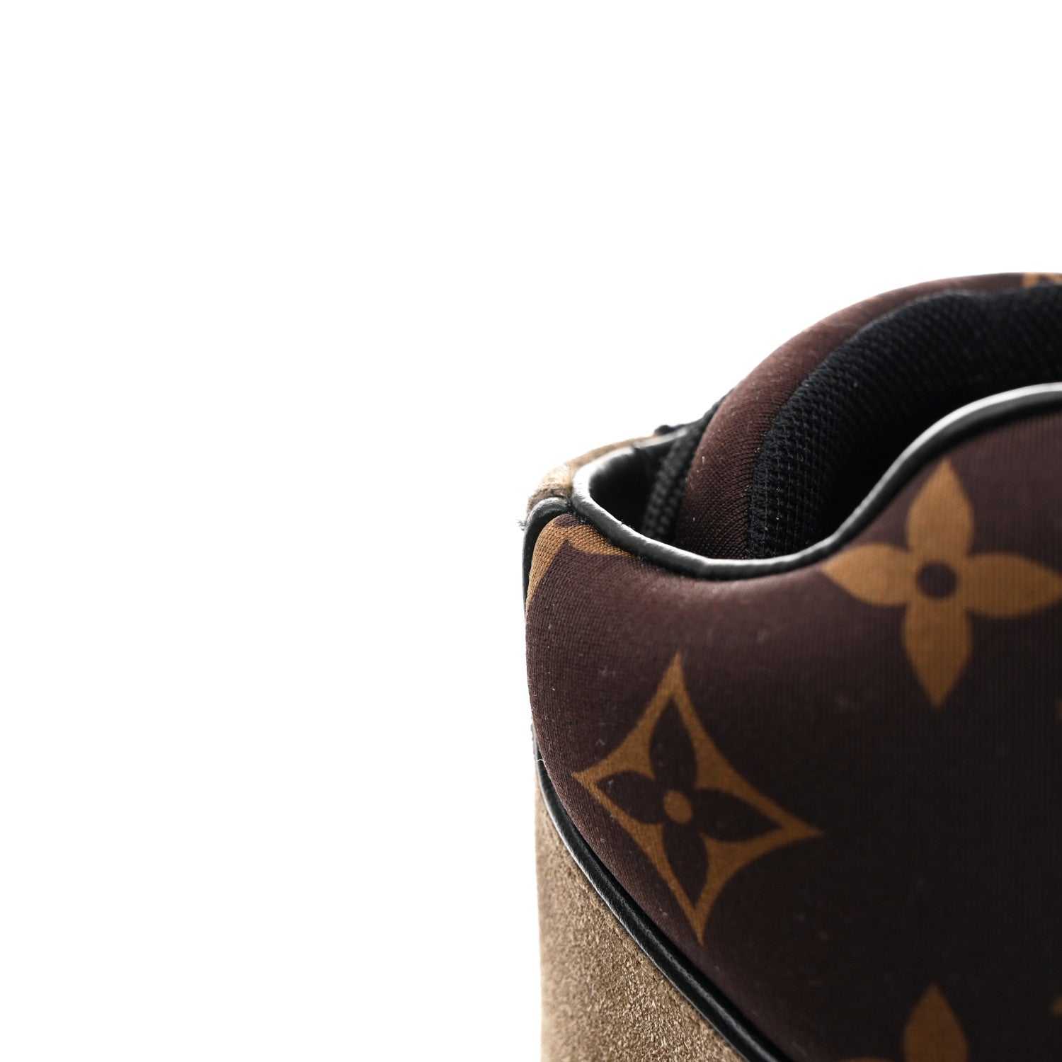 Louis Vuitton Suede Calfskin Monogram LV Archlight 2.0 Platform Ankle Boots 38 Kaki 9 of 11
