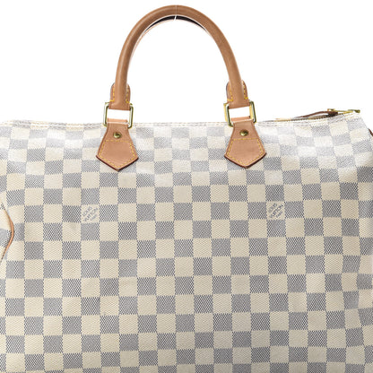 Louis Vuitton Damier Azur Speedy 35 15 of 15