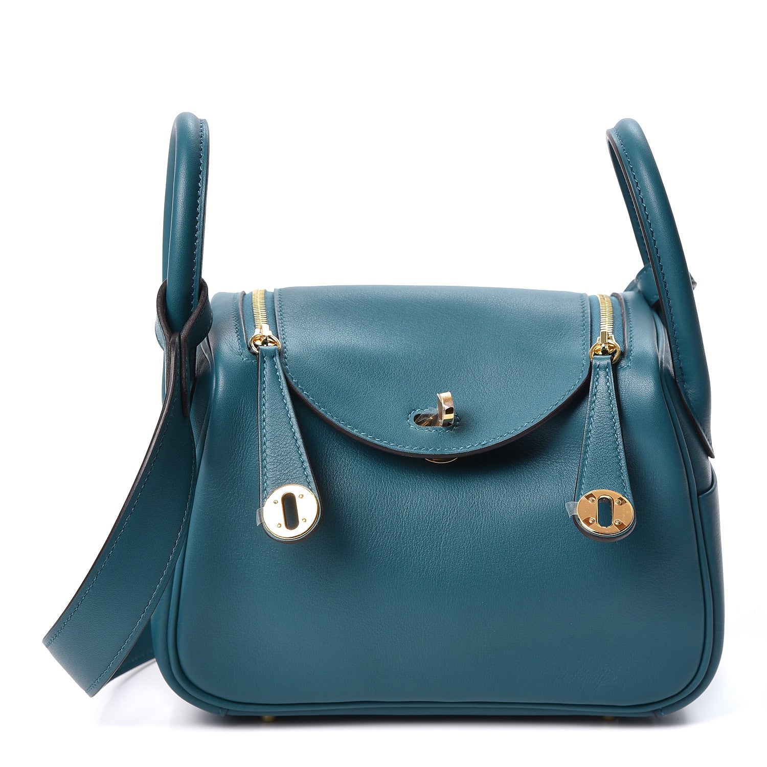Hermes Swift Mini Lindy 20 Vert Bosphore 1 of 10