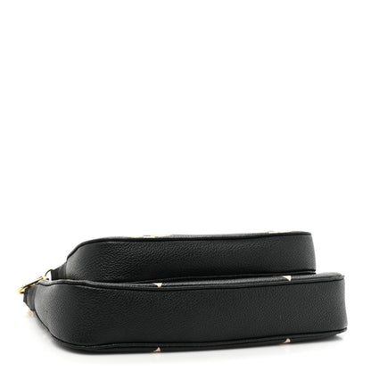 Louis Vuitton Empreinte Monogram Giant Multi Pochette Accessories Black Beige 3 of 11