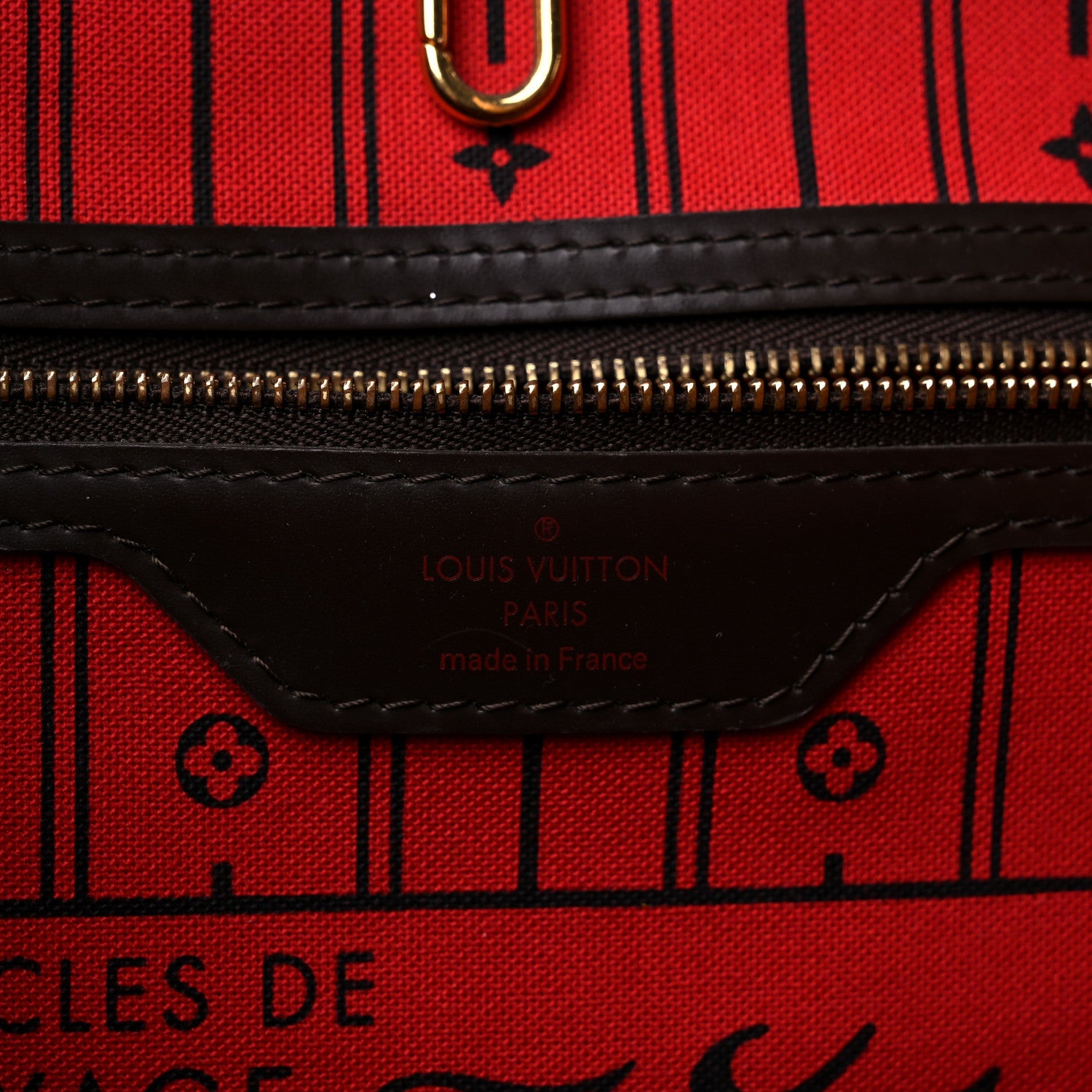 Louis Vuitton Damier Ebene Neverfull GM 6 of 14