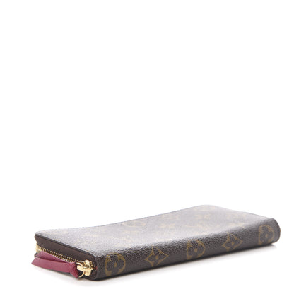 Louis Vuitton Monogram Clemence Wallet Fuchsia 4 of 10