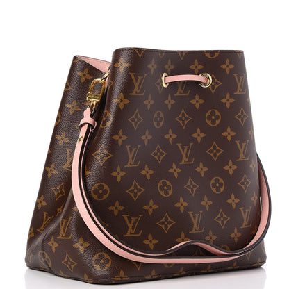 Louis Vuitton Monogram Neonoe MM Rose Poudre 3 of 7