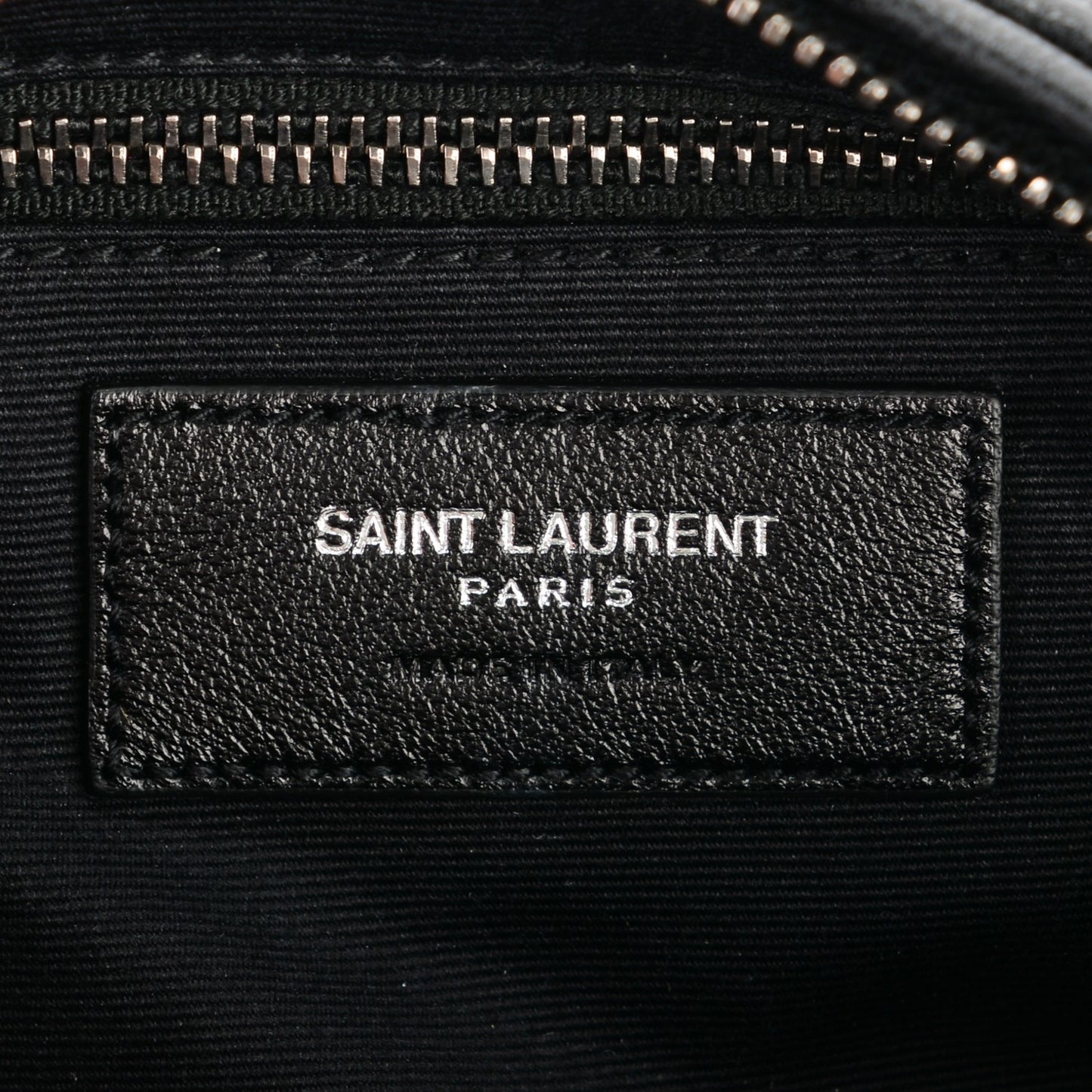 Lambskin Matelasse Monogram East West Rider Bag Black