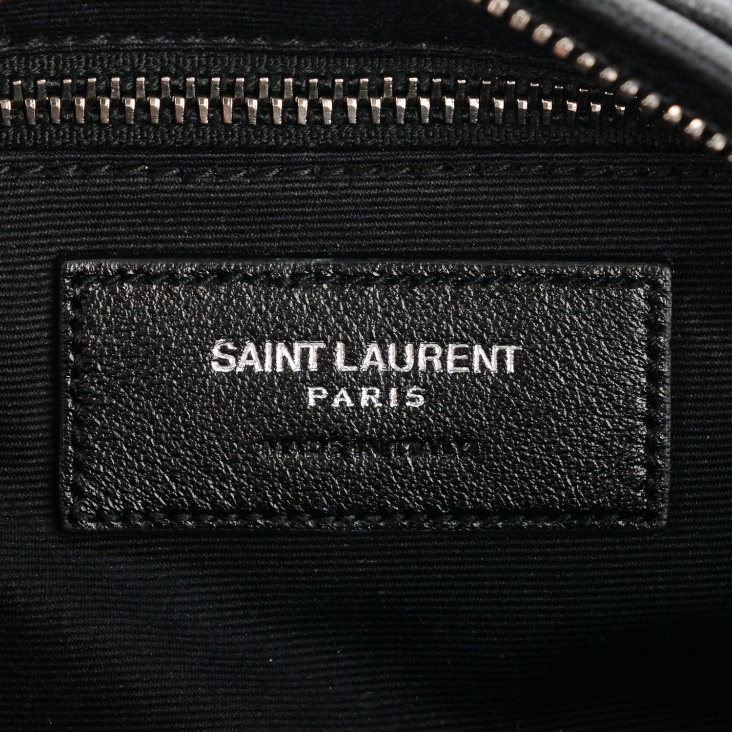 Saint Laurent Lambskin Matelasse Monogram East West Rider Bag Black 6 of 7