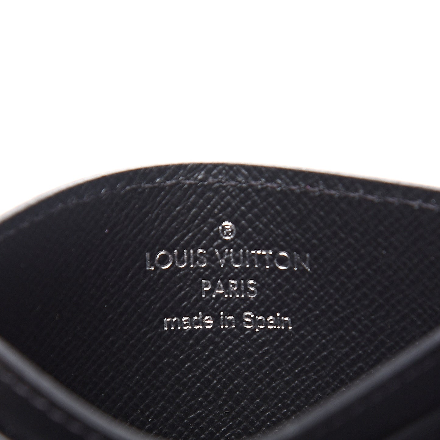Epi Card Holder Black