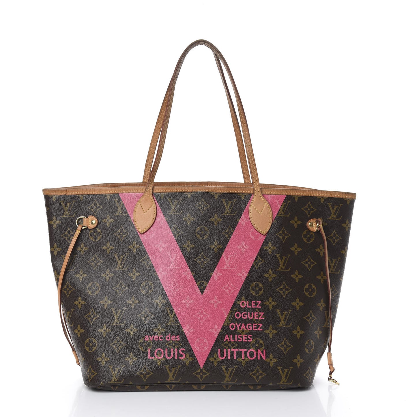 Monogram V Neverfull MM Grenade