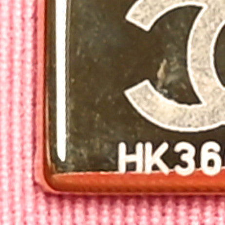 Caviar Quilted Wallet On Chain WOC Dark Pink