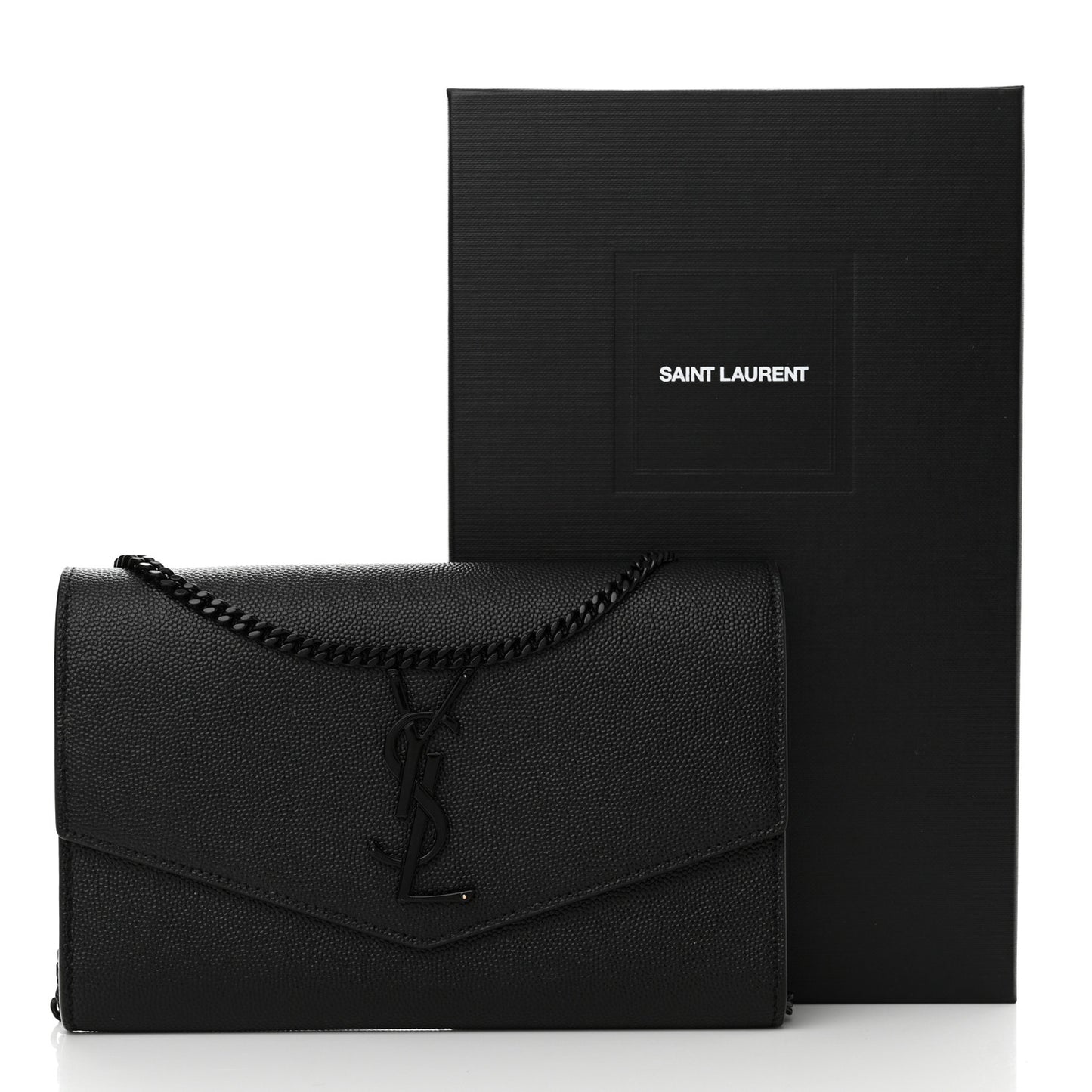 Grain de Poudre Uptown Chain Wallet Black