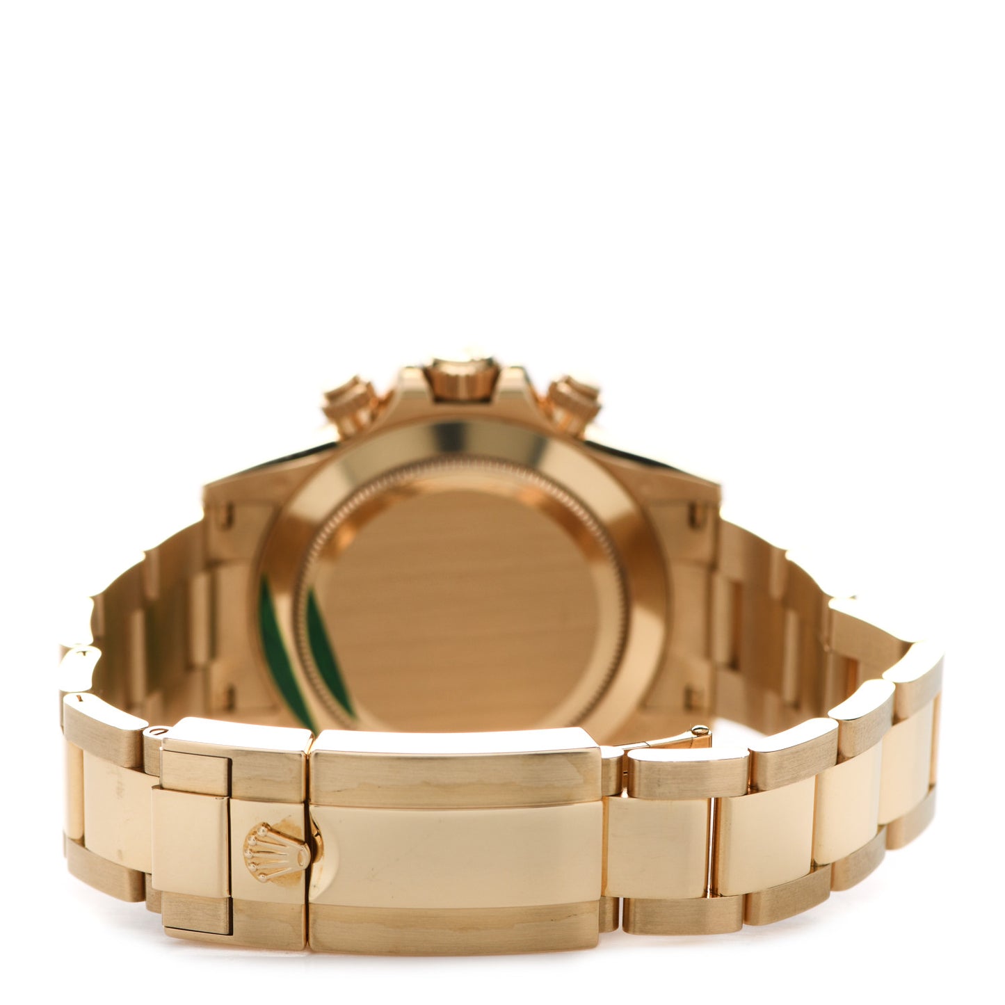 18K Yellow Gold Diamond Mother of Pearl 40mm Oyster Perpetual Cosmograph Daytona Watch 116508