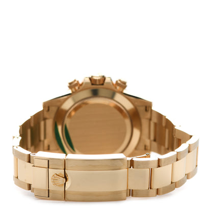 Rolex 18K Yellow Gold Diamond Mother of Pearl 40mm Oyster Perpetual Cosmograph Daytona Watch 116508 3 of 6