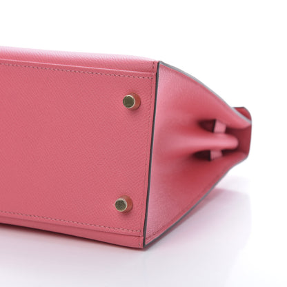 Hermes Epsom Kelly Sellier 28 Rose Azalee 11 of 13