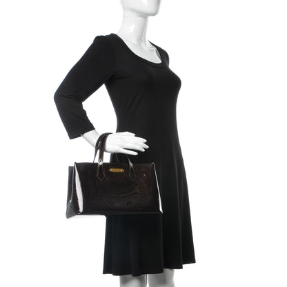 Louis Vuitton Vernis Wilshire PM Amarante 2 of 28