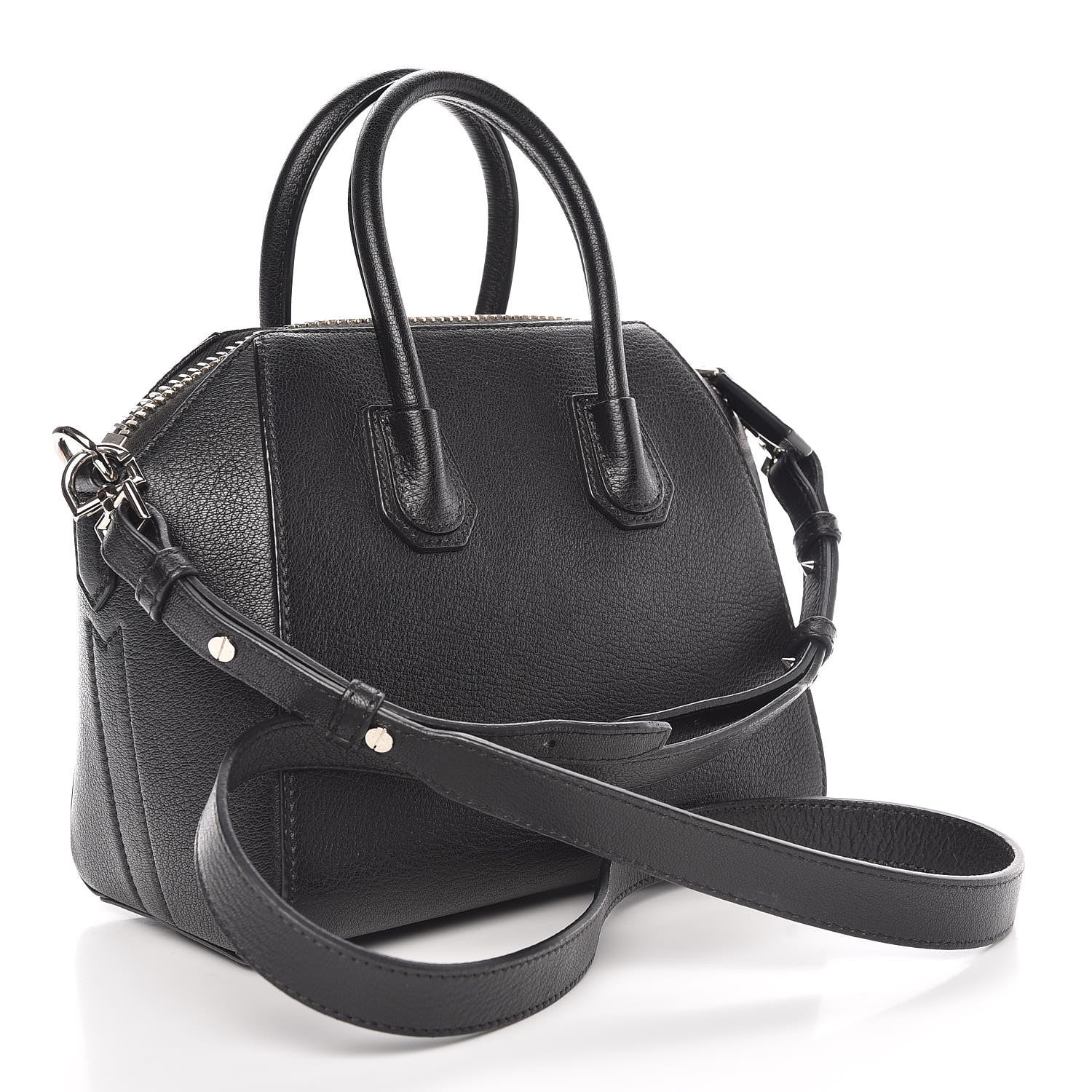 Givenchy Sugar Goatskin Mini Antigona Black 3 of 7
