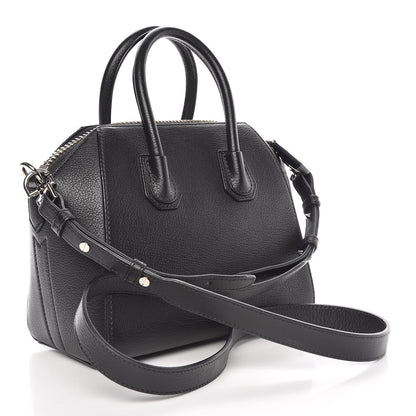 Givenchy Sugar Goatskin Mini Antigona Black 3 of 7