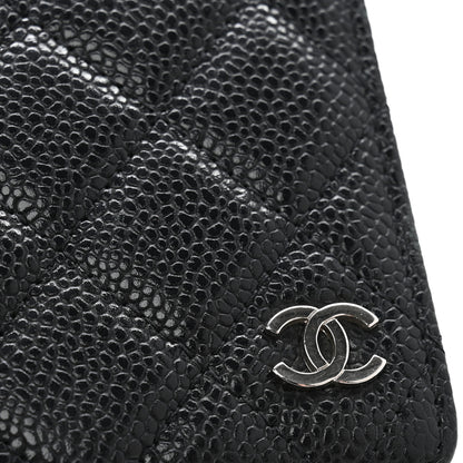 Chanel Caviar Quilted Large Agenda Cover Black 10 of 11