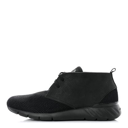 Louis Vuitton Calfskin Damier Fastlane Low Sneakers 13 Black 1 of 9