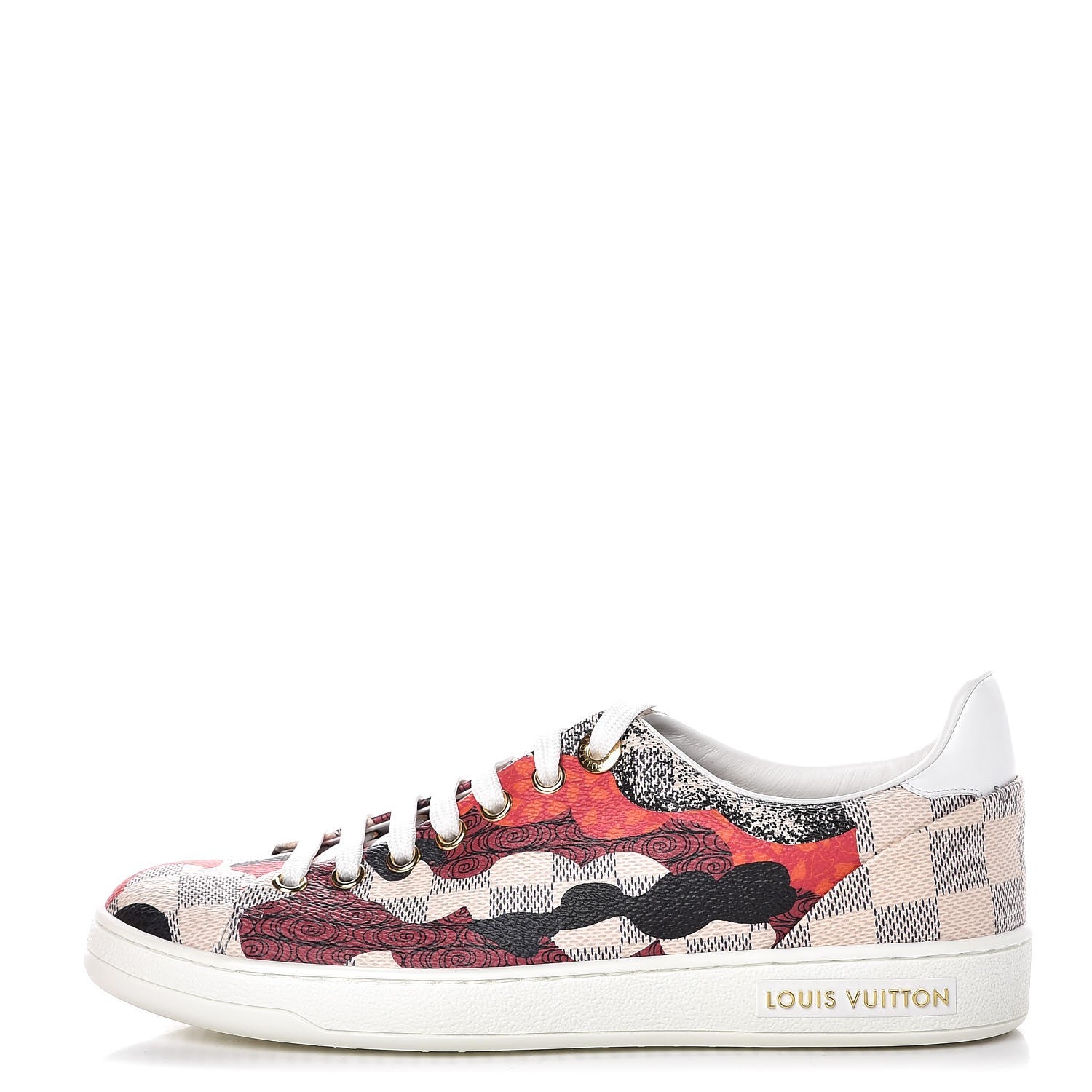 Louis Vuitton Damier Azur Overcloud Sneakers 35.5 1 of 12