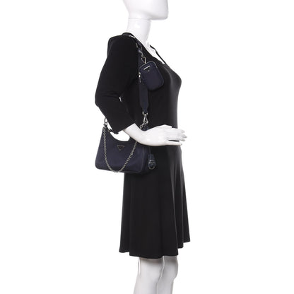 Prada Nylon Re-Edition 2005 Shoulder Bag Baltico 2 of 10