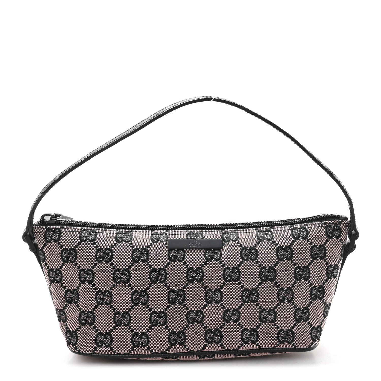 Gucci Monogram Boat Pochette Black 1 of 10