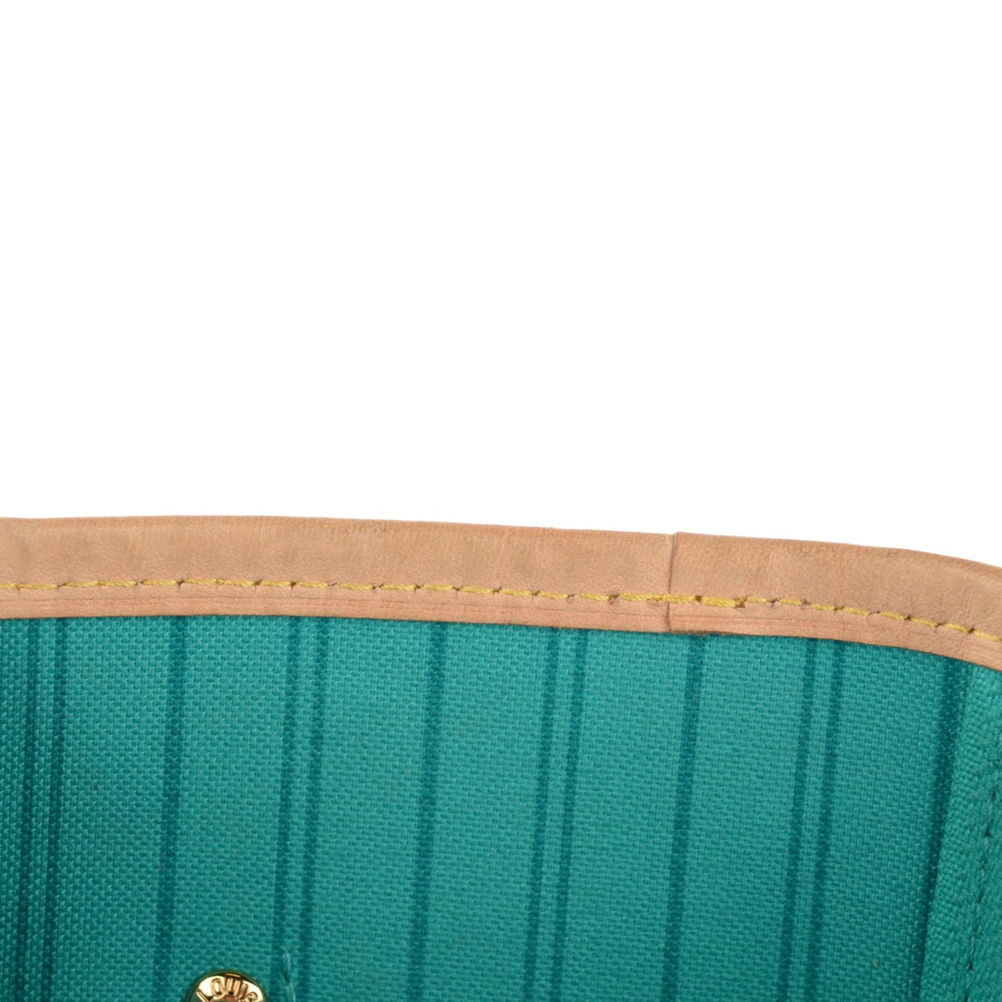 Monogram V Neverfull MM Turquoise