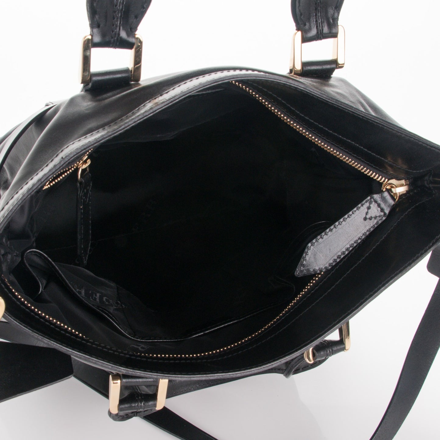 Soft Lambskin Tote Black