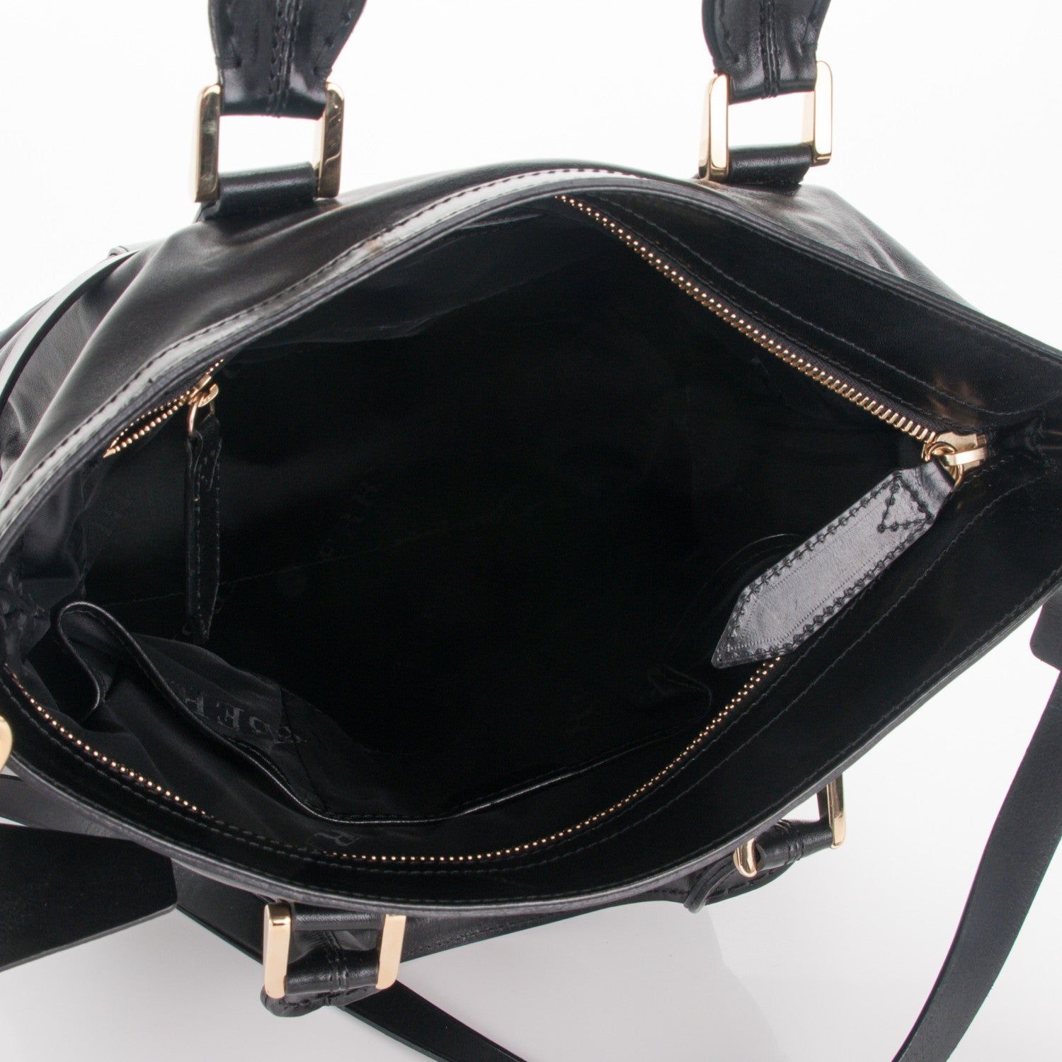 Burberry Soft Lambskin Tote Black 6 of 9