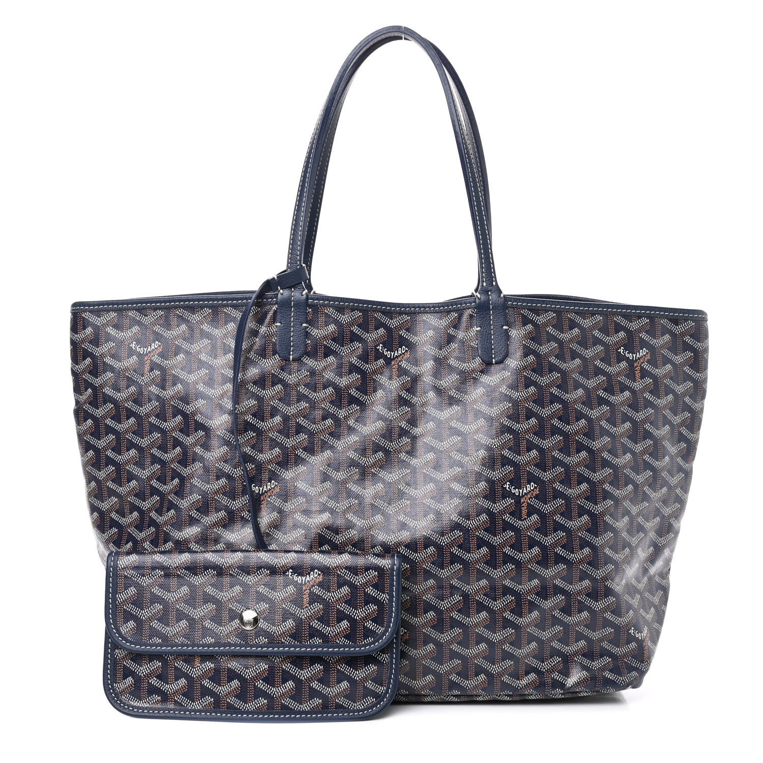 Goyard Goyardine Saint Louis PM Navy 1 of 11