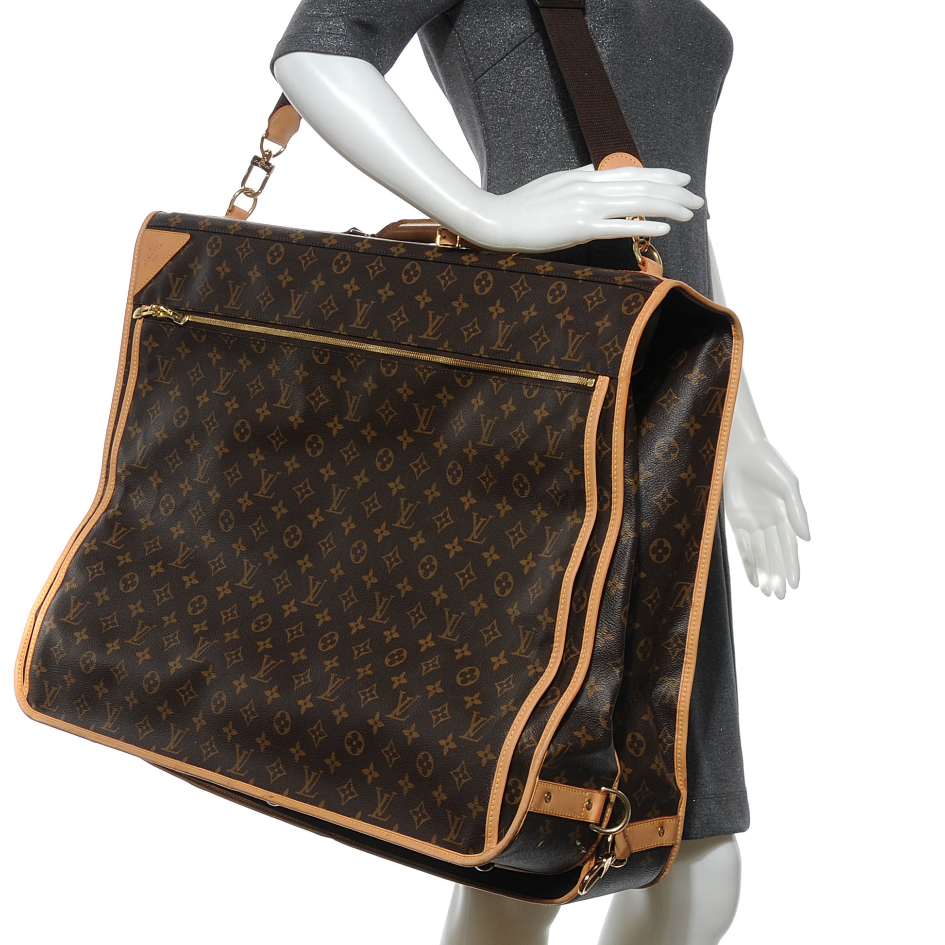 Louis Vuitton Monogram 3 Hanger Garment Bag 2 of 6