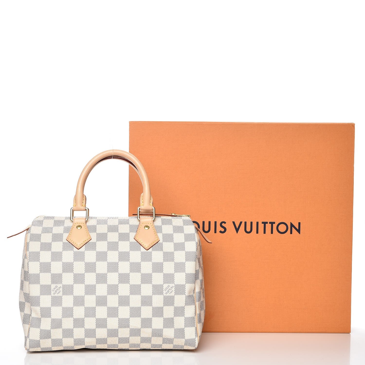 Louis Vuitton Damier Azur Speedy 25 8 of 8