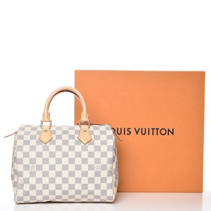 Louis Vuitton Damier Azur Speedy 25 8 of 8