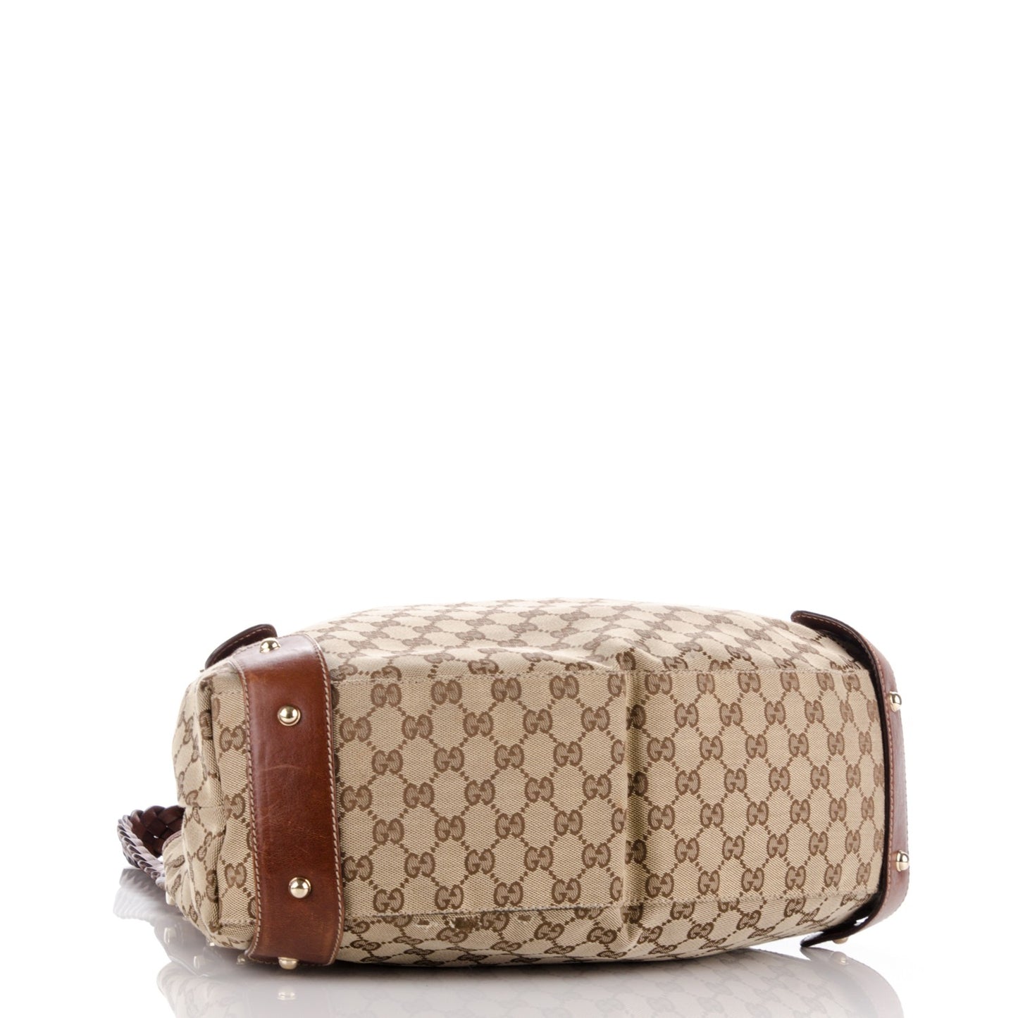 Monogram Medium Pelham Shoulder Bag Brown
