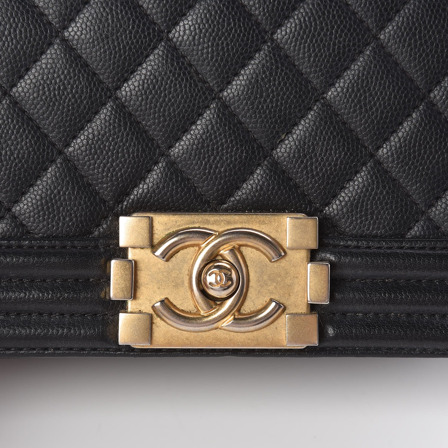 Chanel Caviar Quilted Small Boy Flap Black 10 of 10