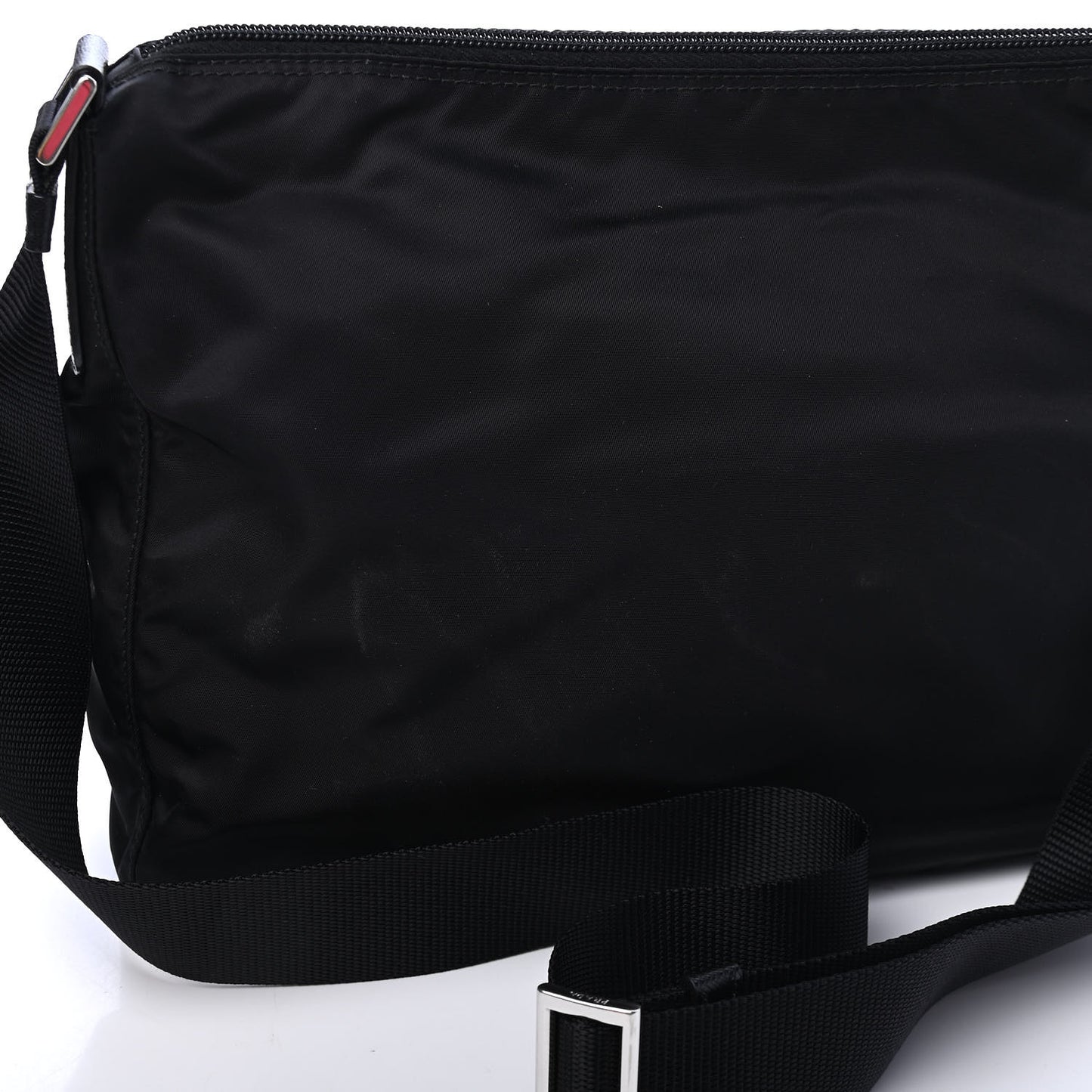 Tessuto Nylon Messenger Bag Black