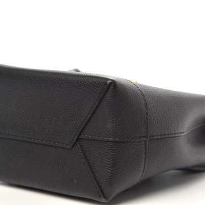 Louis Vuitton Calfskin Lockme Mini Backpack Black 7 of 10