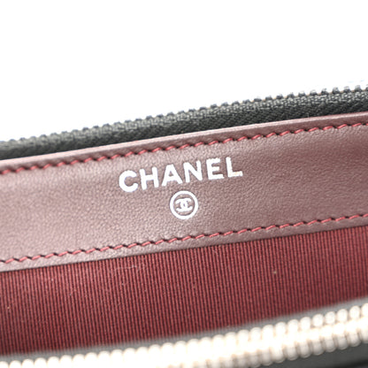 Chanel Lambskin Quilted Small Clutch With Chain Black 6 of 14