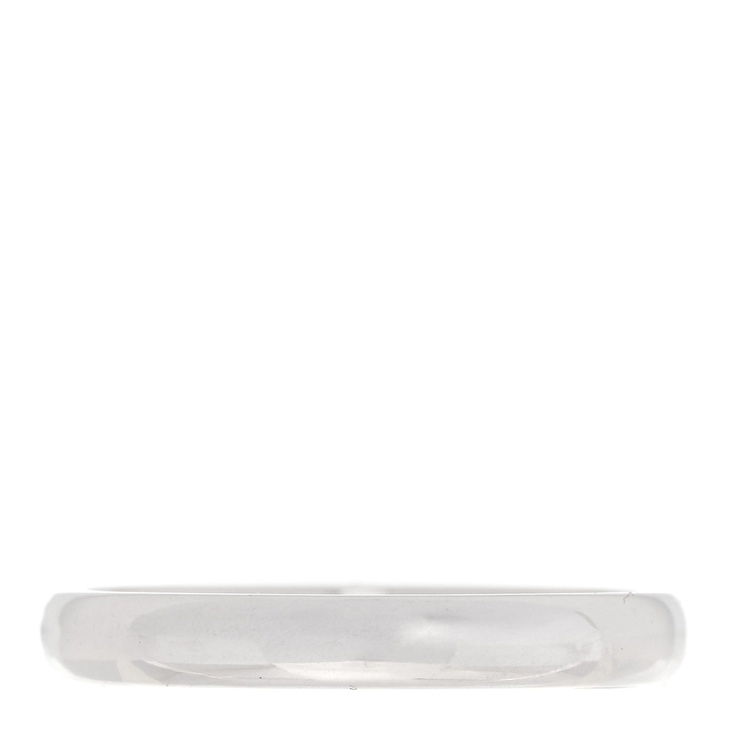 Platinum 3mm Classic Wedding Band Ring 55 7.25