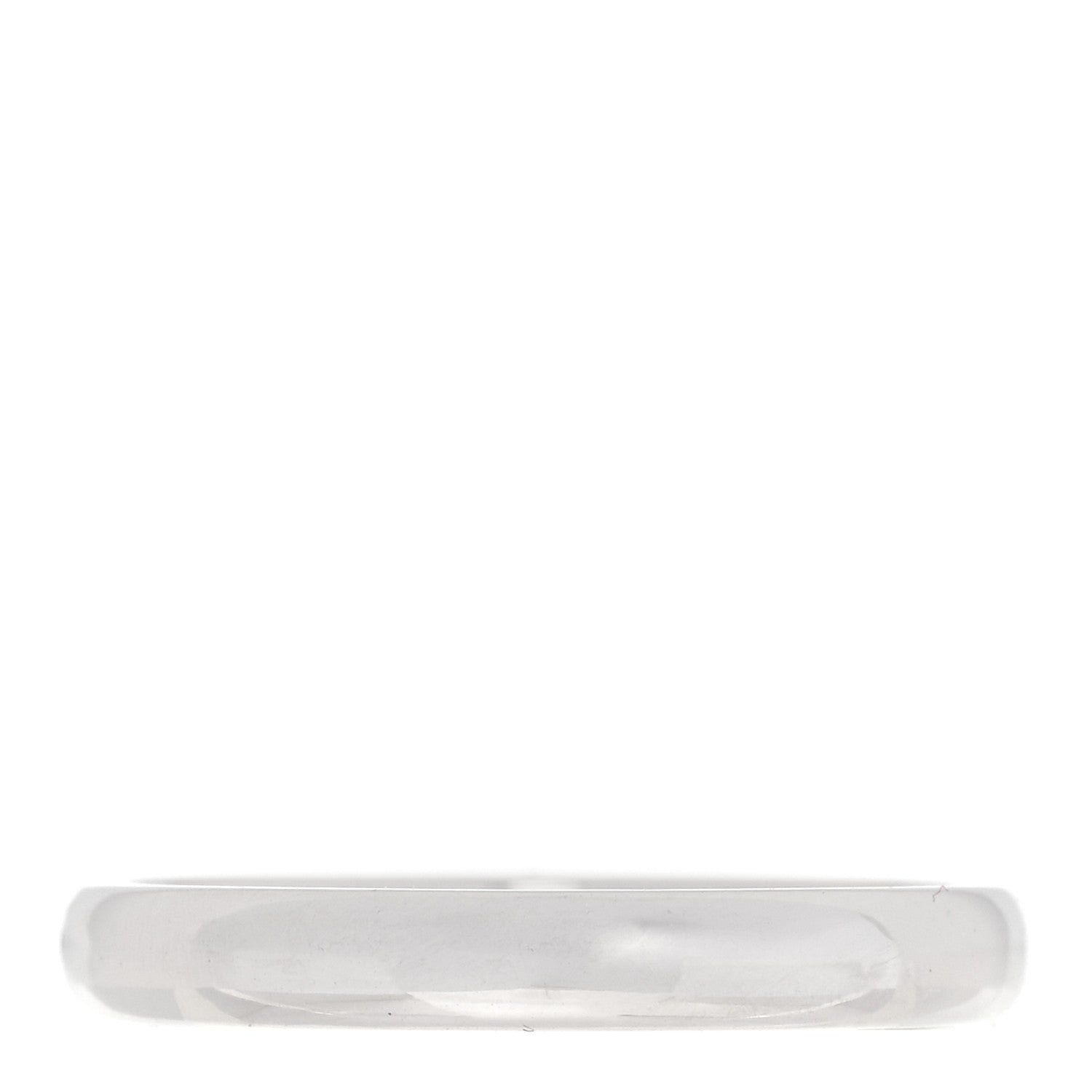 Tiffany Platinum 3mm Classic Wedding Band Ring 55 7.25 1 of 4