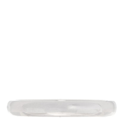 Tiffany Platinum 3mm Classic Wedding Band Ring 55 7.25 1 of 4