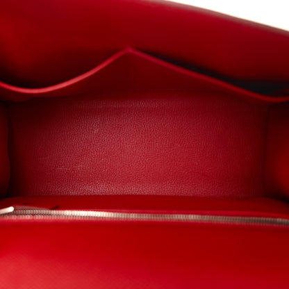 Hermes Epsom Kelly Sellier 28 Rouge Casaque 5 of 10